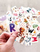 INSPIO 90 kariet - Abeceda - Montessori karty