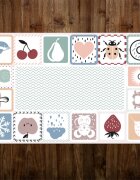 INSPIO Boho kontrastná podložka - Neutrálne prírodné tóny