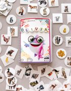INSPIO Montessori kniha - nájdi zvieratkám pár - Univerzálna kniha
