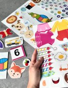 INSPIO Náhradné doplnky ku Montessori knihe - výber max. 7 ks