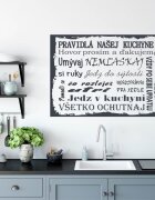INSPIO Nálepka na stenu - Naša kuchyňa