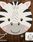 INSPIO Podložka na hranie - Zebra