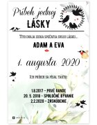 INSPIO Svadobný dar - Príbeh jednej lásky - obraz pre novomanželov