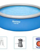 Bestway Fast Set Sada nafukovacieho bazéna okrúhla 457x122 cm