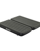 Bestway Nafukovacia vzduchová posteľ 3 v 1 čierna a sivá 188x99x25 cm