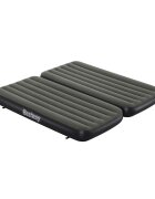 Bestway Nafukovacia vzduchová posteľ 3 v 1 čierna a sivá 188x99x25 cm