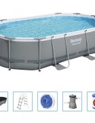 Bestway Power Steel bazénová sada ovál 488x305x107 cm