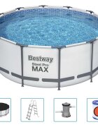 Bestway Steel Pro MAX Bazénová súprava okrúhla 366x122 cm