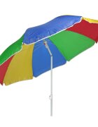 HI Plážový slnečník 150 cm viacfarebný