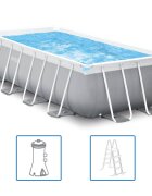INTEX Bazénová súprava Prism Frame obdĺžniková 400x200x100 cm