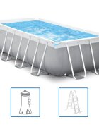 INTEX Bazénová súprava Prism Frame obdĺžniková 400x200x100 cm