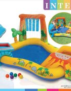 INTEX Nafukovací bazén Dinosaur Play Center 249x191x109 cm 57444NP