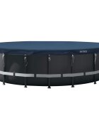 INTEX Plachta na bazén Ø610 x 20 cm Okrúhly PVC PET