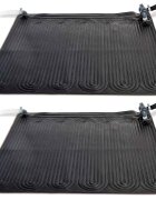 INTEX Solárny kolektor do bazéna 2 ks PVC 12x12 m čierny 28685