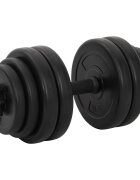 vidaXL 1 x Činka Dumbbell 15 kg