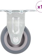 vidaXL 12 ks pevných koliesok 50 mm