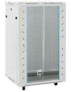 vidaXL 15U Nástenná serverová skriňa 19" IP20 sivá 60x60x100 cm