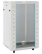 vidaXL 18U Serverová skriňa s otočnými nožičkami 19" IP20 60x60x100 cm