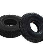 vidaXL 2 pneumatiky pre nakladací vozík a 2 duše 3.00-4 260x85