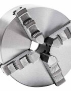 vidaXL 4-čeľusťové samostrediace skľučovadlo na sústruh 125 mm oceľové K12 125