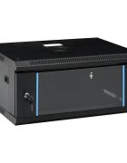 vidaXL 4U Nástenná serverová skriňa 19" 600x450x285 mm IP20