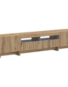 vidaXL 5-dielny LED TV kabinet Dub artisan Kompozitné drevo