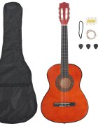 vidaXL 8-dielna klasická gitarová sada pre začiatočníkov 3/4 36"