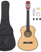 vidaXL 8-dielna klasická gitarová sada pre začiatočníkov 3/4 36
