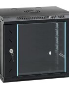 vidaXL 9U nástenná sieťová skrinka 19" IP20 53x40x45 cm