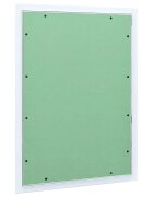 vidaXL Access Panel Zelená a strieborná 55 x 75 cm