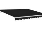 vidaXL Automatická zaťahovacia markíza 300x250 cm antracitová