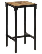 vidaXL Barový stôl 60x55x107 cm masívne surové mangovníkové drevo