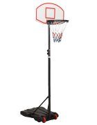 vidaXL Basketbalový stojan biely 216-250 cm polyetén