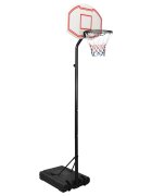 vidaXL Basketbalový stojan biely 282-352 cm polyetén
