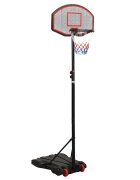 vidaXL Basketbalový stojan čierny 216-250 cm polyetén