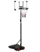 vidaXL Basketbalový stojan priehľadný 216-250 cm polykarbonát