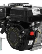 vidaXL Benzínový motor 65 HP 48 kW čierny