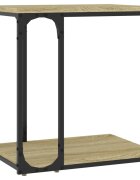 vidaXL Bočný stolík dub sonoma 50x35x52 cm spracované drevo