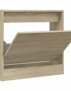 vidaXL Botník dub sonoma 60x21x57 cm kompozitné drevo