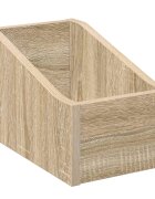 vidaXL Box na LP platne Dub sonoma 18 x 32 x 18 cm Kompozitné drevo