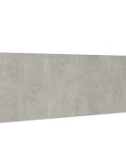 vidaXL Čelo postele betónové sivé 240x15x80 cm spracované drevo