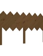 vidaXL Čelo postele medovo-hnedé 1595x3x805 cm masívna borovica