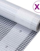 vidaXL Celty Leno 2ks 260 g/m² 3x20 m biele