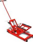 vidaXL Červený hydraulický zdvihák na motocykle/ATV štvorkolky 680 kg