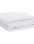 vidaXL Chránič matraca biela 200x220 cm vodeodolné