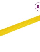 vidaXL Chrániče káblov 2 ks 985 cm žlté