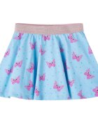 vidaXL Detská sukňa modrá 128