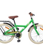 vidaXL Detský bicykel 20 Palcov pre vek 6-11 rokov Zelená