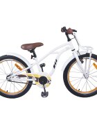 vidaXL Detský bicykel 22 Palcov pre deti vo veku 7-12 rokov Biela