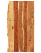 vidaXL Doska na kúpeľňovú skrinku akáciový masív 100x52x25 cm